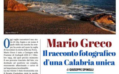 Supplemento Domenicale di CALABRIA.LIVE dedicato a Mario Greco.